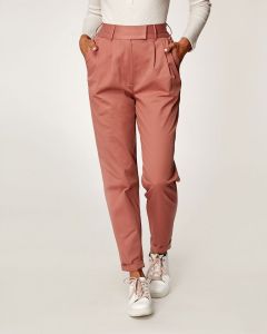 Design Tapered Pants In Pink