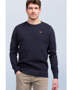 Cotton crewneck pullover